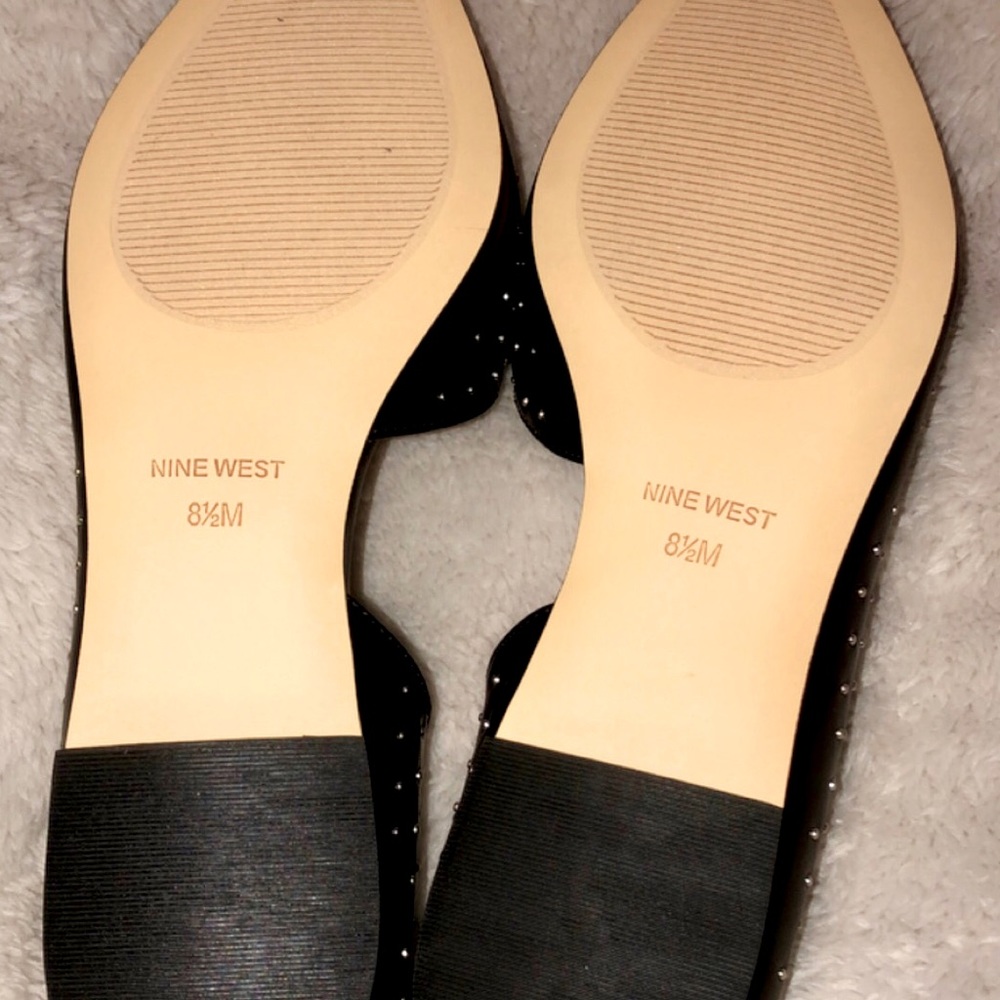 BRAND NEW NINE WEST STUDED FLATS 🥿😍❤️ - Picture 5 of 10